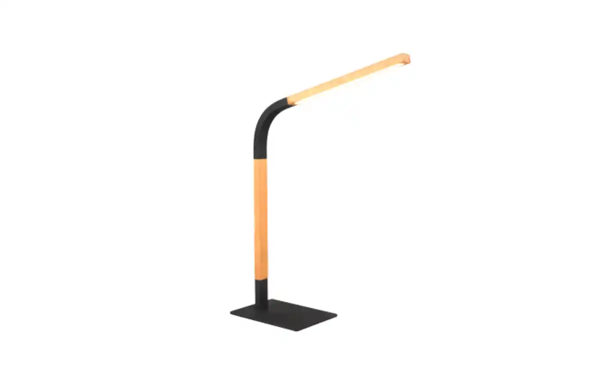 Bild 2 von LED-Tischleuchte Norris, schwarz/holz, inkl. Tochdimmer