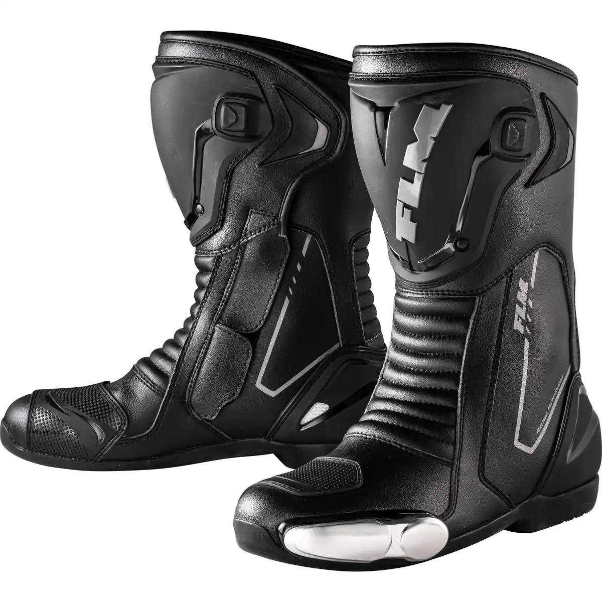 Bild 2 von FLM Brooklands Motorradstiefel lang Schwarz