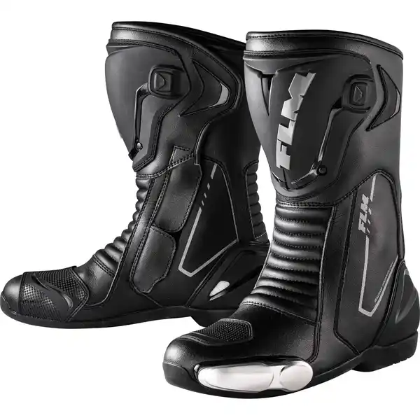 Bild 2 von FLM Brooklands Motorradstiefel lang Schwarz