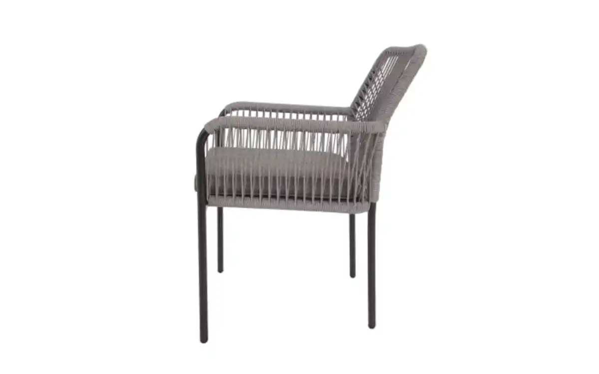 Bild 3 von Gartenstuhl Raipur, grau/anthrazit