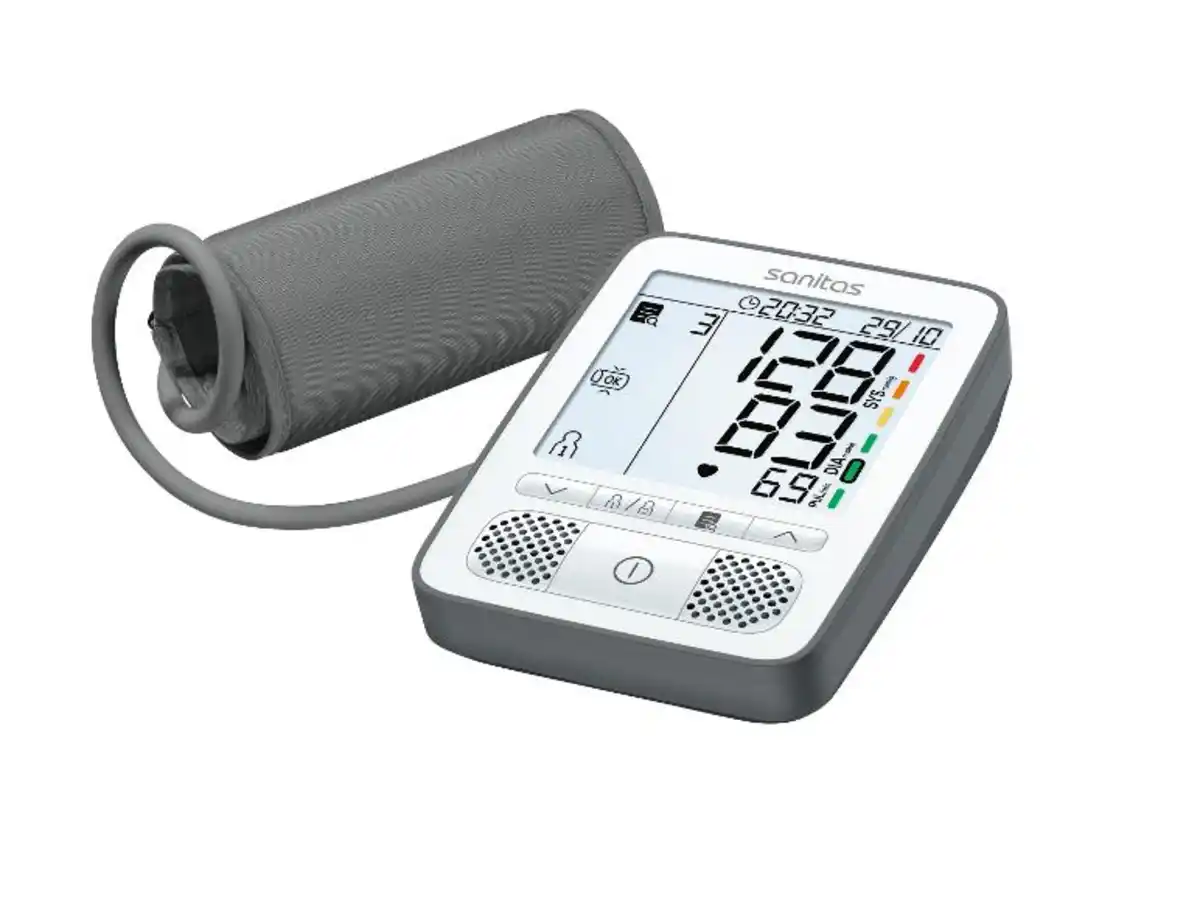Bild 1 von SANITAS Sanitas sprechendes Oberarm- Blutdruckmessgerät SBM 53