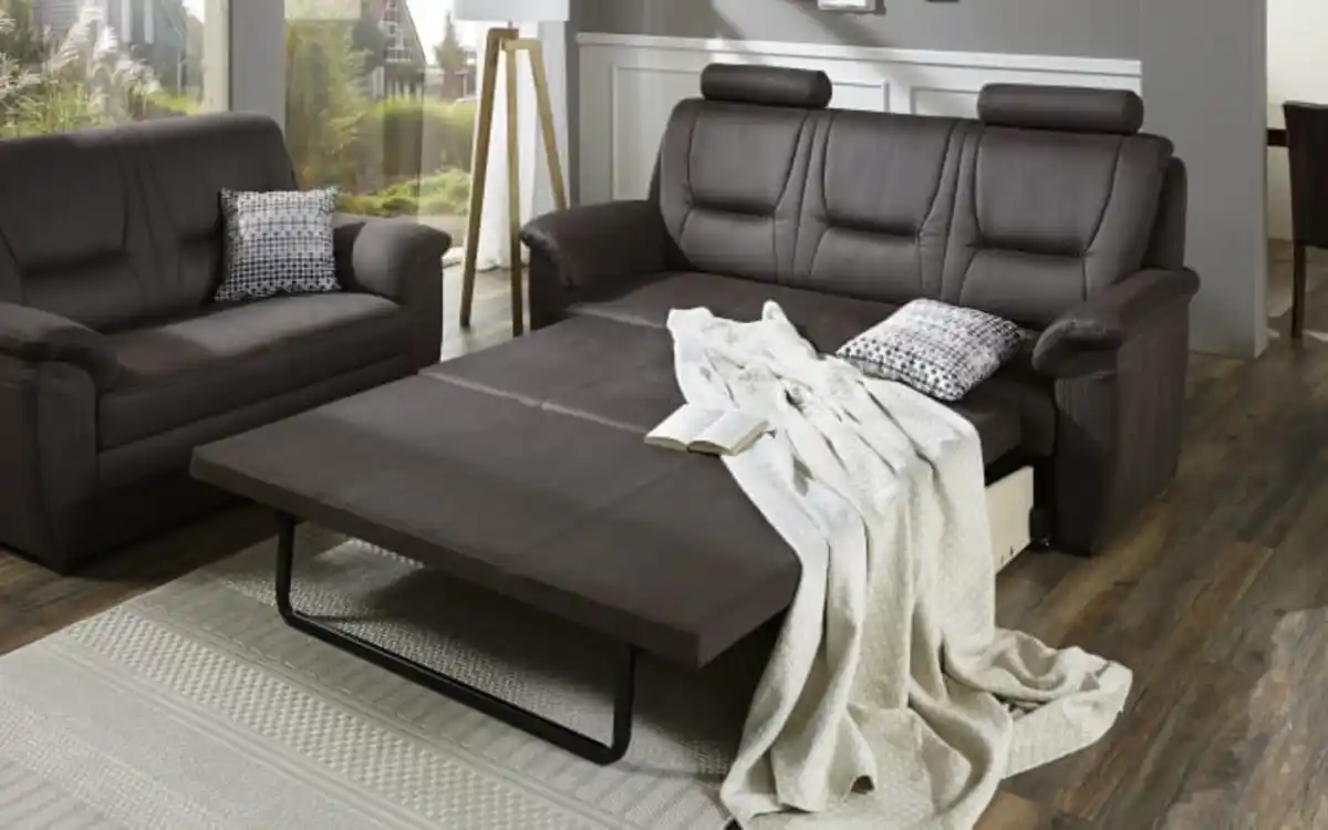 Bild 2 von Polipol - Garnitur PP-QL11014 A+, nougat, inkl. Funktionen