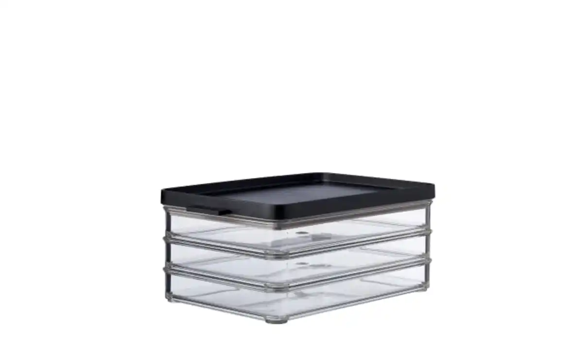 Bild 1 von Aufschnittdose Omnia in schwarz, 3x 0,5 l