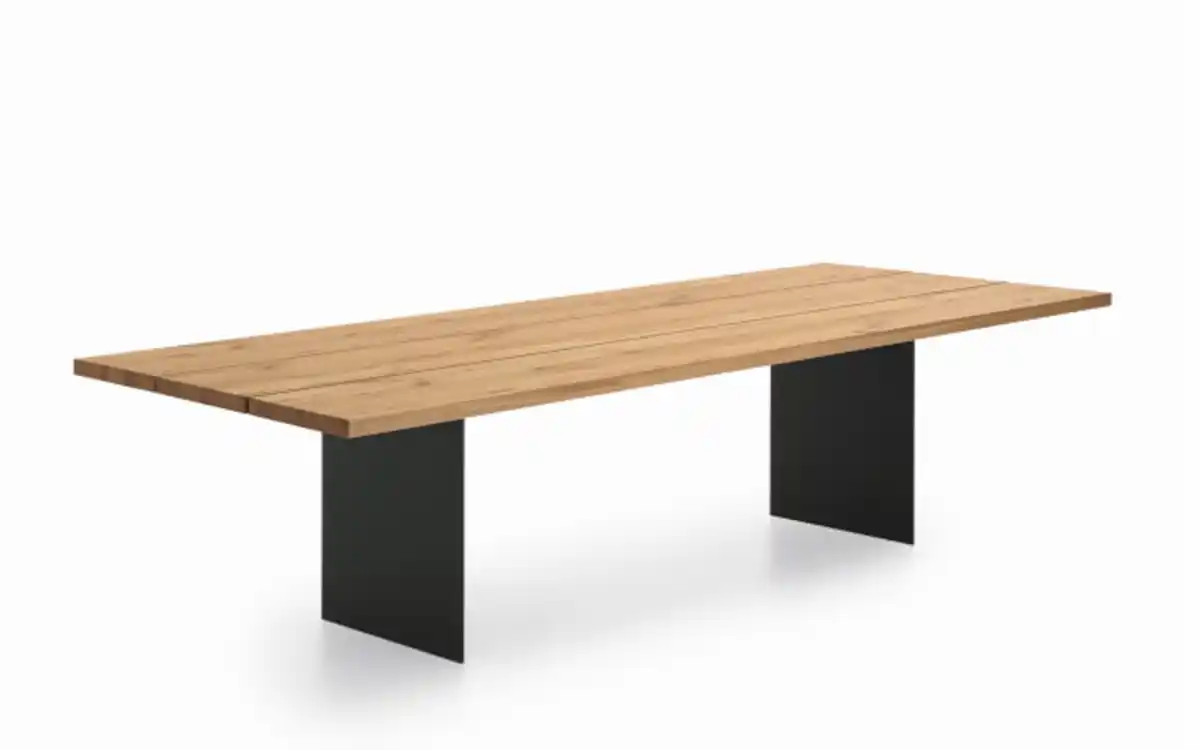 Bild 4 von VENJAKOB - Essgruppe Maika/ET244, anthrazit/Eiche furniert