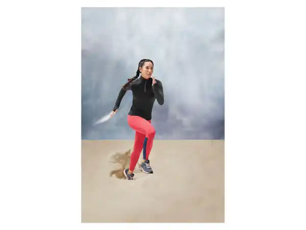 Bild 2 von CRIVIT Damen Funktionstights, schnelltrocknend und feuchtigkeitsableitend