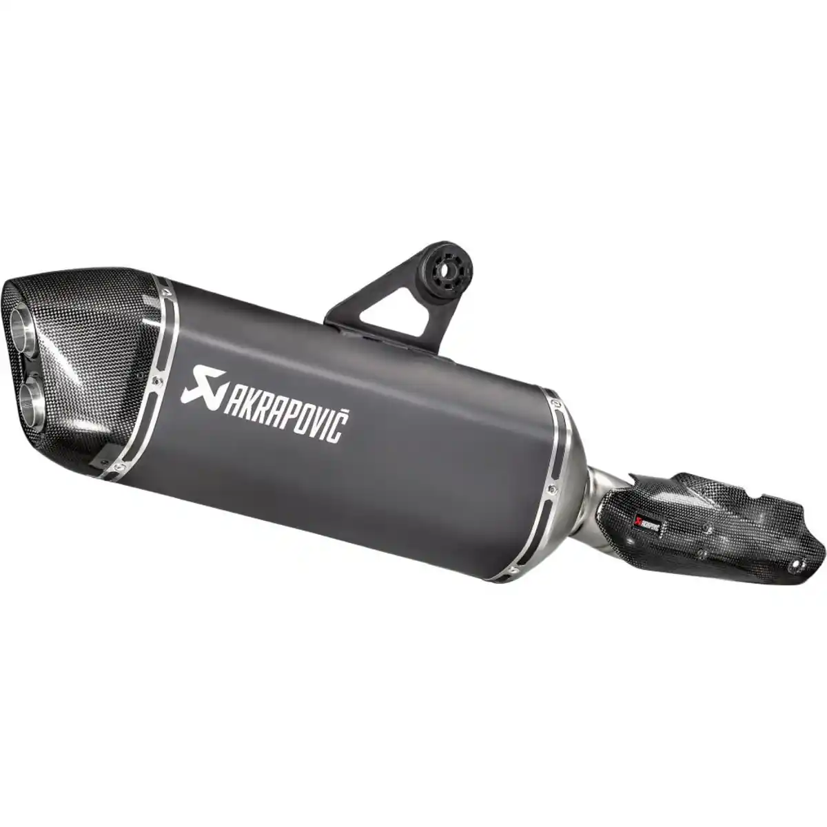 Bild 1 von Akrapovic Auspuff Slip-On Titan schwarz für R 1200 GS /A LC 2013-2018