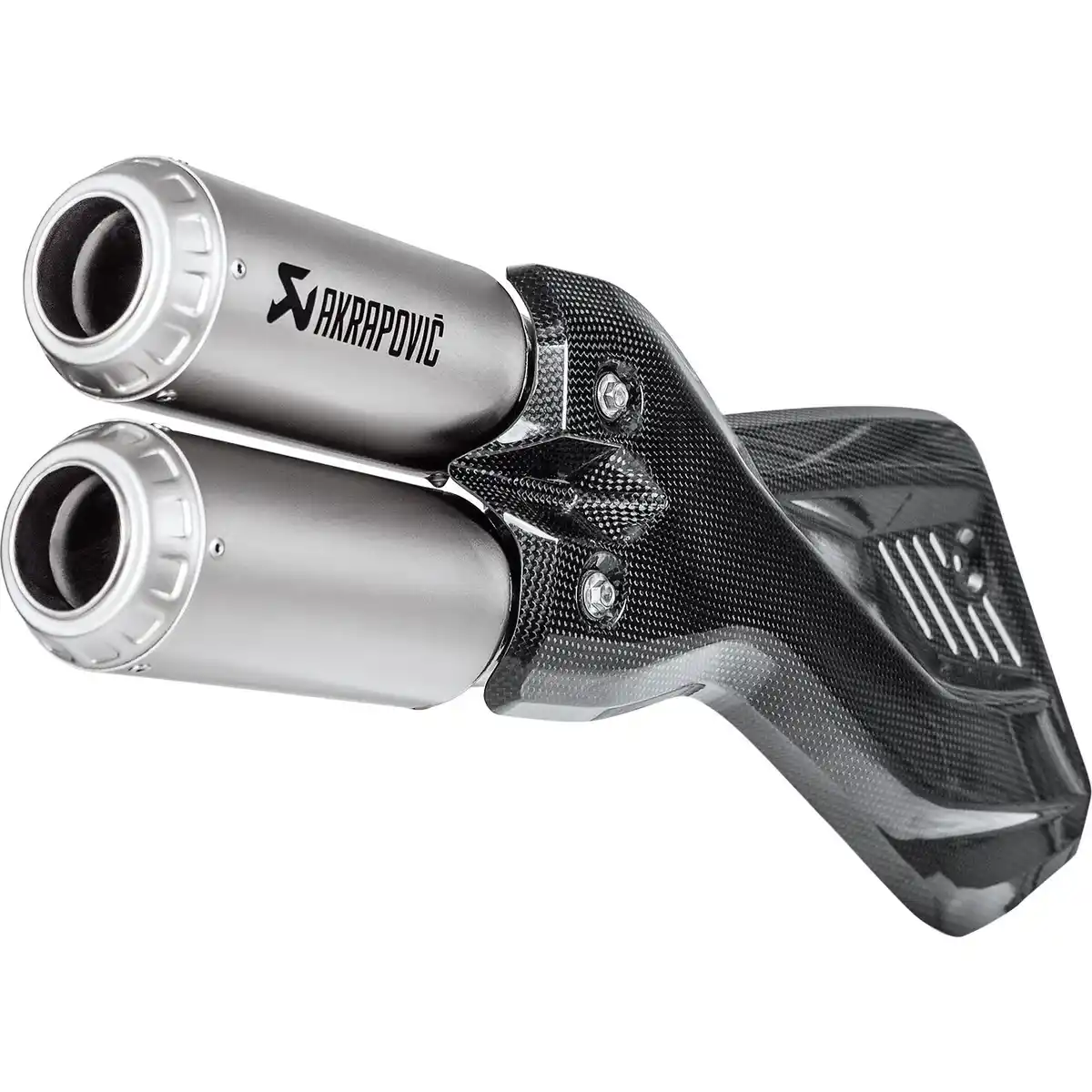 Bild 1 von Akrapovic Auspuff Slip-On Paar Titan für Multistrada 950+1200/1260 End