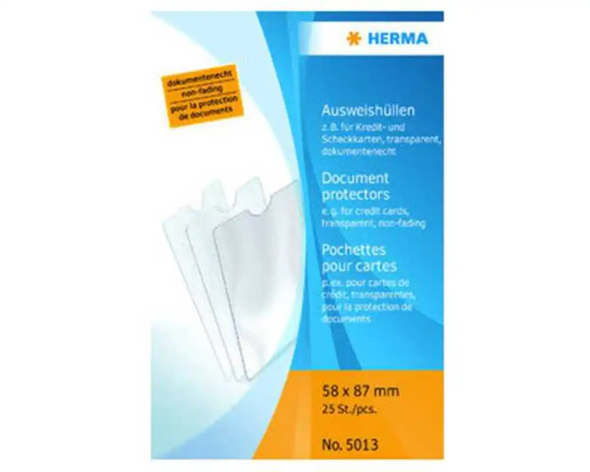 Bild 1 von Ausweishülle 58x87mm Scheckkarte