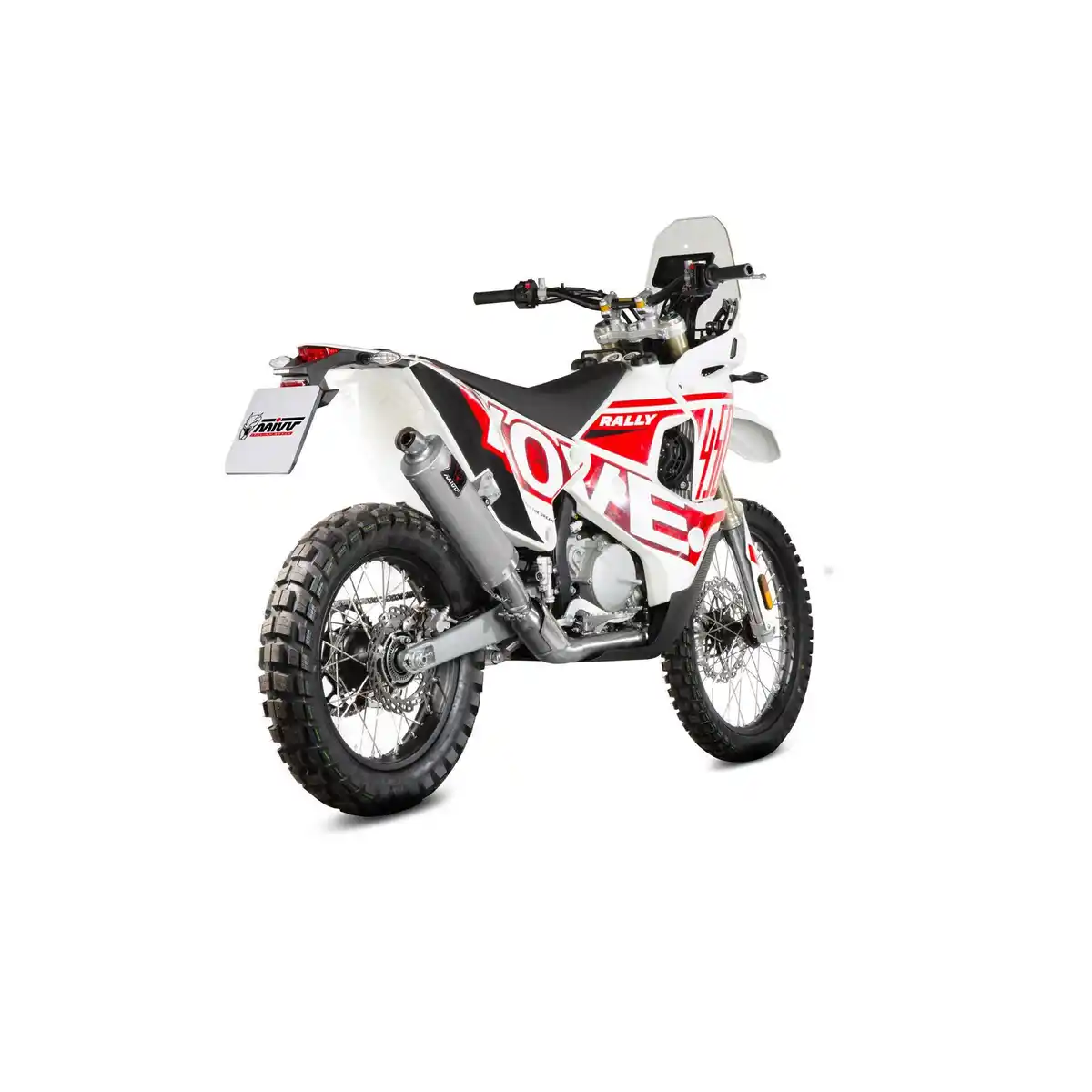 Bild 1 von MIVV Auspuff Dakar silber für Kove 450 Rally 2023-2024