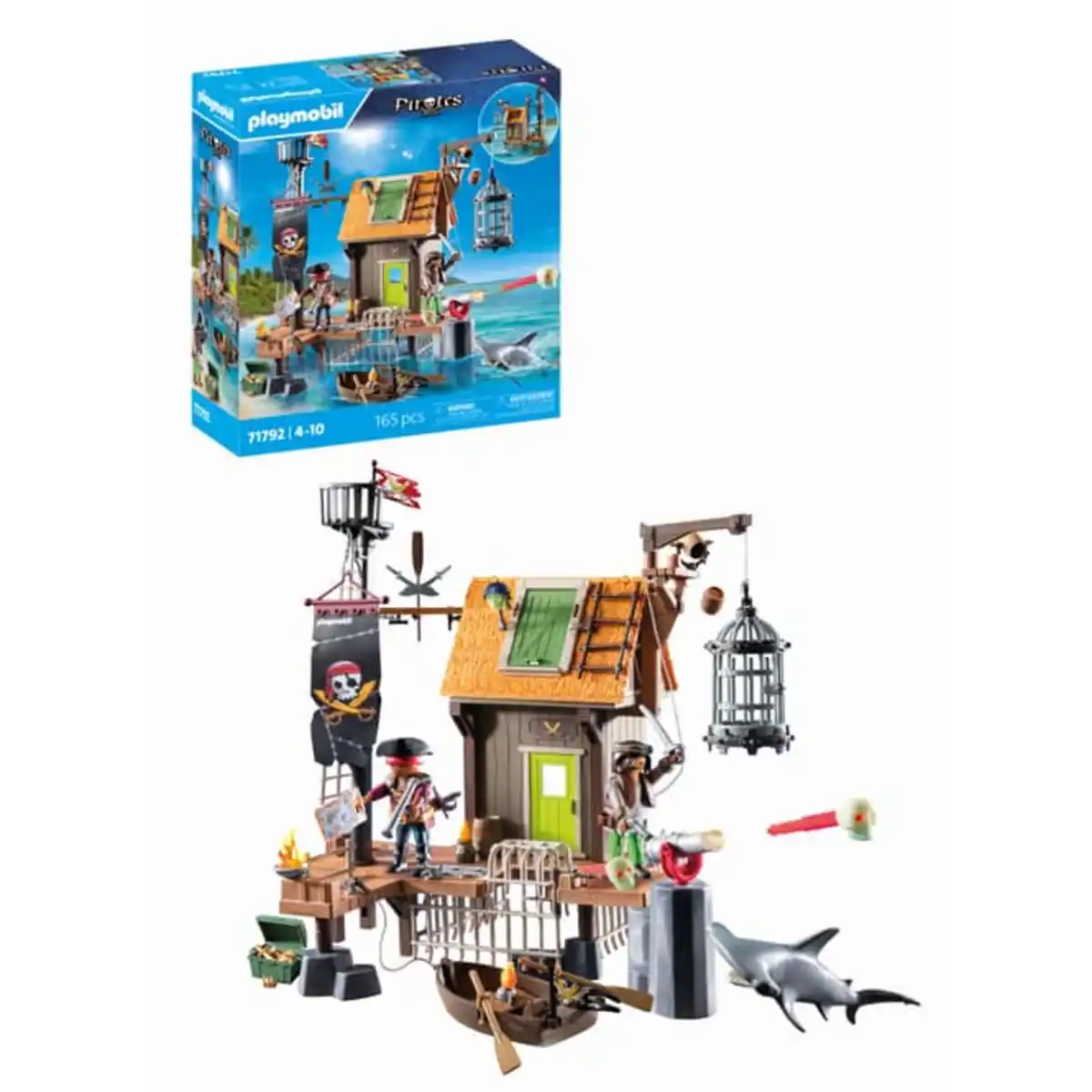 Bild 1 von Playmobil® 71792 - Piratenhafen mit Seeräuber - Gefängnis - Playmobil®Pirates