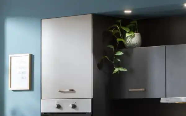 Bild 2 von Impuls - Einbauküche IP 1200, cappuccino/lavagrau, inkl. Siemens Elektrogeräte