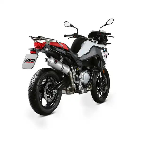 Bild 2 von MIVV Auspuff Dakar silber für BMW F 750/850 GS 2018-2024