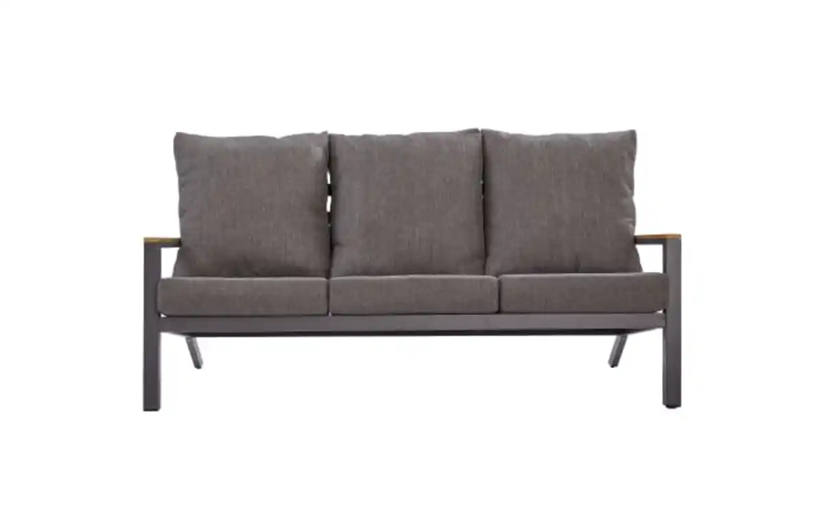 Bild 3 von Gartenset Abuja, braun/dunkelgrau, 4-teilig