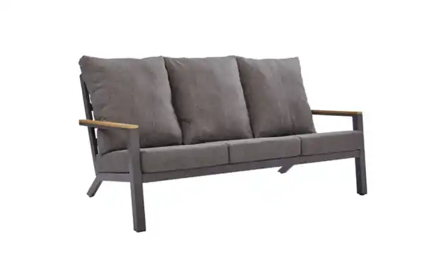 Bild 4 von Gartenset Abuja, braun/dunkelgrau, 4-teilig