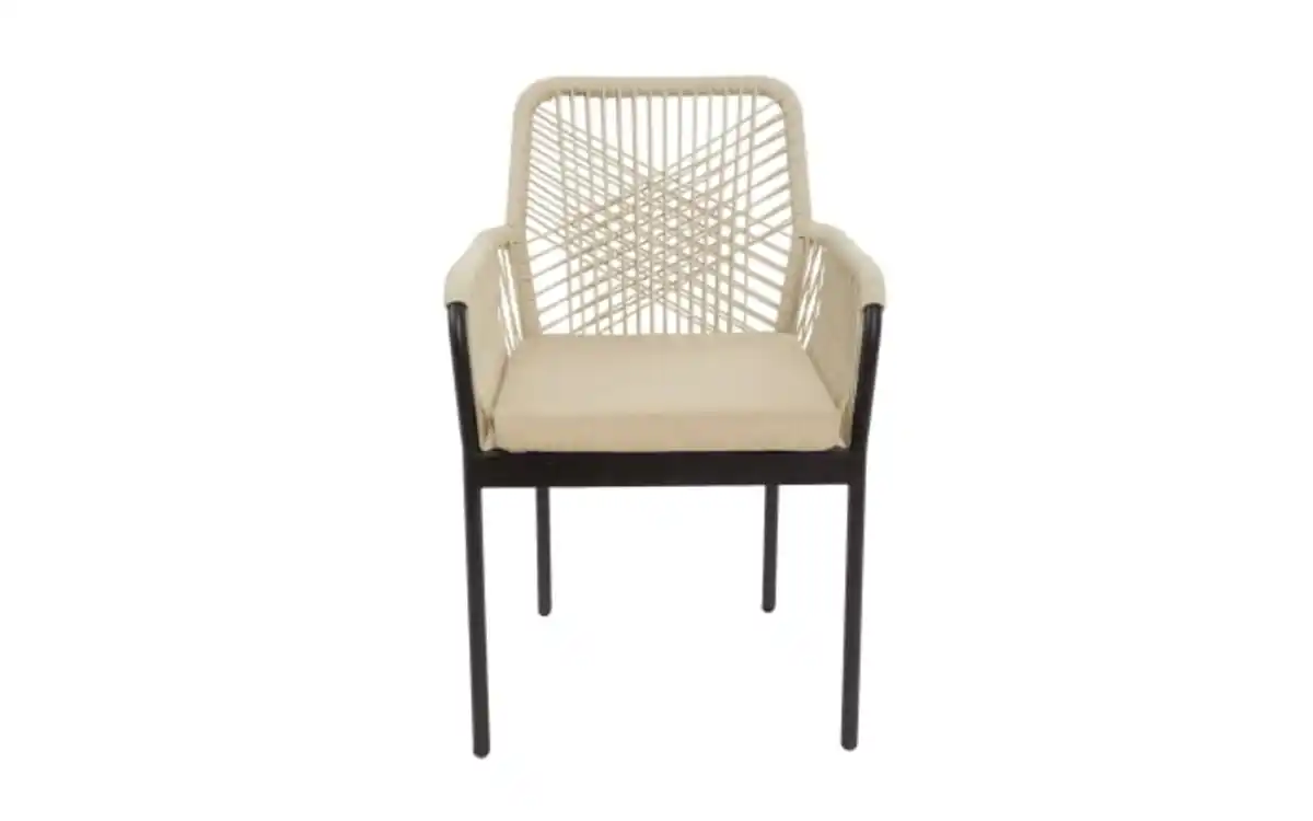 Bild 1 von Gartenstuhl Raipur, beige/anthrazit