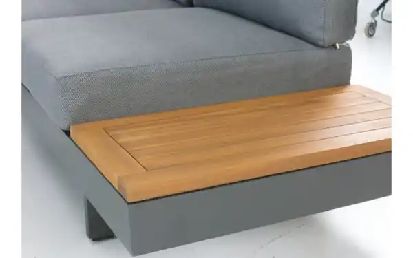 Bild 4 von Gartenset Accra, Akazienholz natur/dunkelgrau, 4-teilig