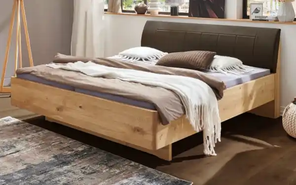 Bild 4 von Wiemann - Schlafzimmer Cardiff , Eiche bianco teilmassiv, 180 x 200 cm, Schrank 330 x 223 cm