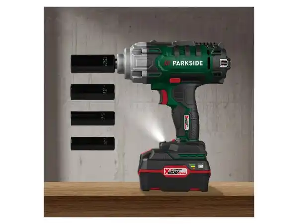 Bild 2 von PARKSIDE® 20V Akku-Drehschlagschrauber Kfz Starterset PASSK 20-Li C4,  75 mm