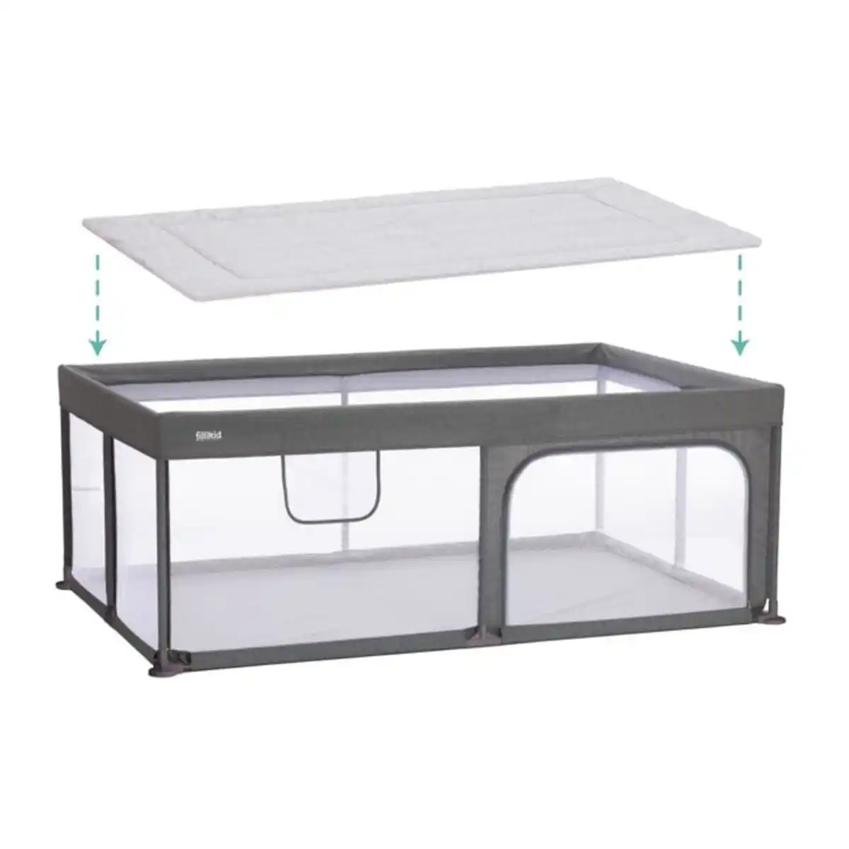 Bild 1 von Laufgittereinlage - Safari - ca. 180 x 120