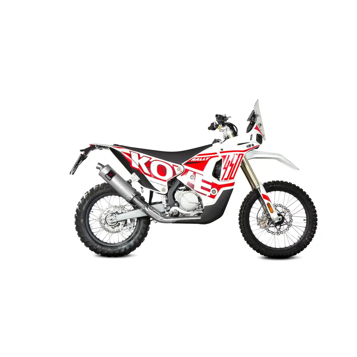 Bild 2 von MIVV Auspuff Dakar silber für Kove 450 Rally 2023-2024