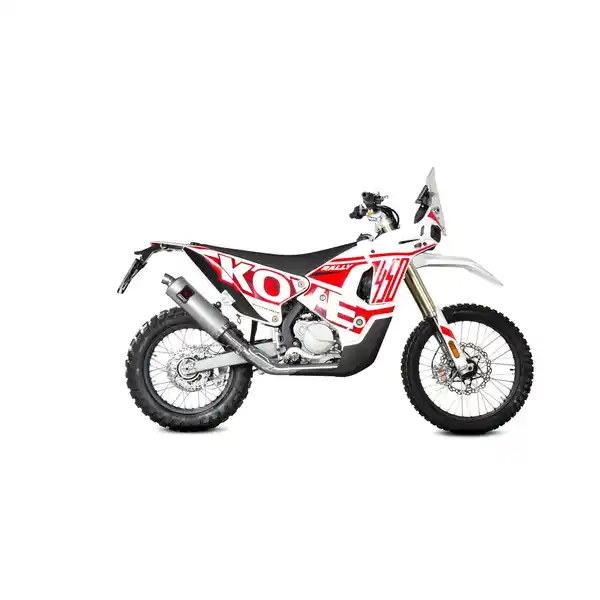 Bild 2 von MIVV Auspuff Dakar silber für Kove 450 Rally 2023-2024