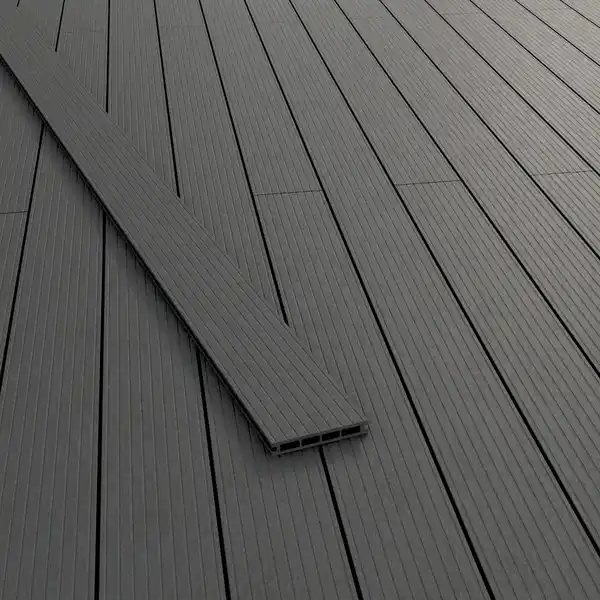 Bild 4 von Terrassendiele WPC Anthrazit 2,1 cm x 14,5 cm x 300 cm
