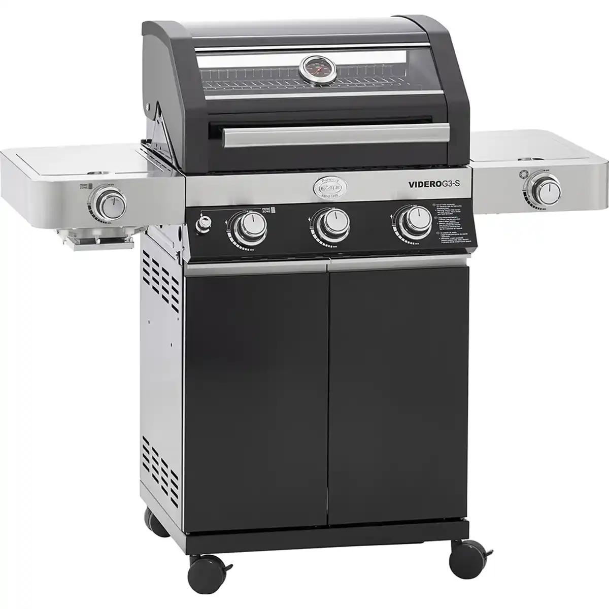 Bild 1 von Rösle Gasgrill BBQ-Station Videro G3-S Vario+ 50mbar 3 Brenner und Seitenbrenner