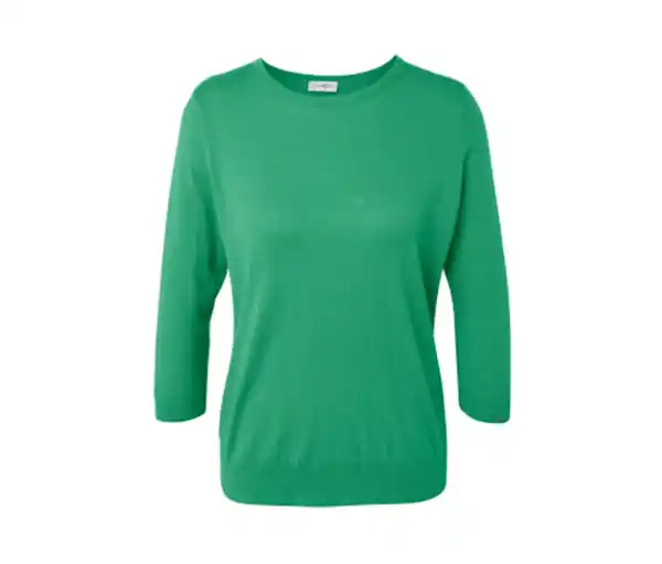 Bild 1 von Feinstrickpullover mit Seide, grün