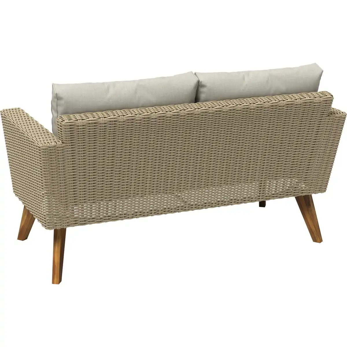 Bild 4 von Sofa-Lounge-Set Borup 4-teilig Wicker Beige