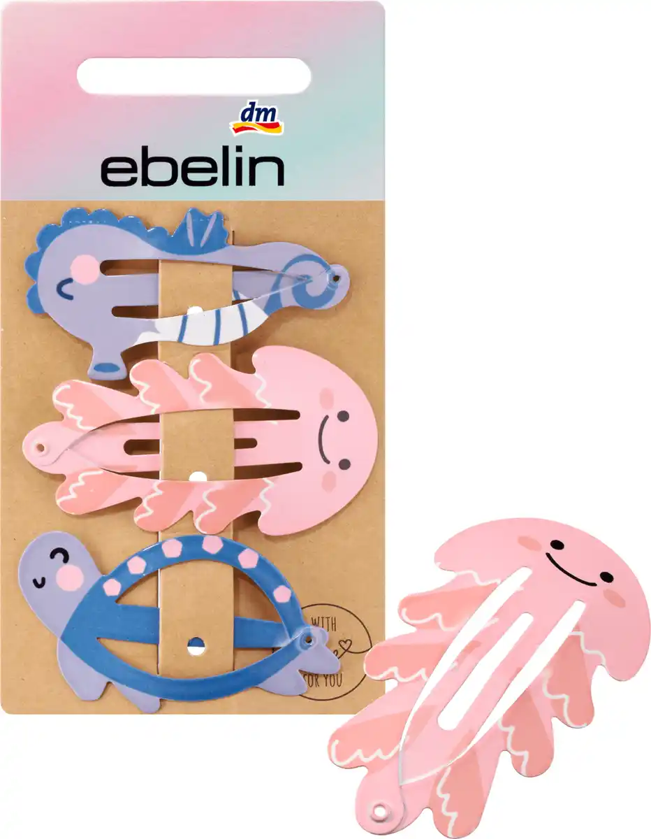 Bild 1 von ebelin Haarclips Meerestiere
