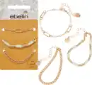 Bild 1 von ebelin Armbänder mit Steinen, Gold-Optik