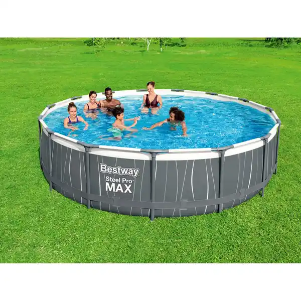 Bild 3 von Bestway Steel Pro MAX Stahlrahmenpool-Set Ø 457 cm x 107 cm