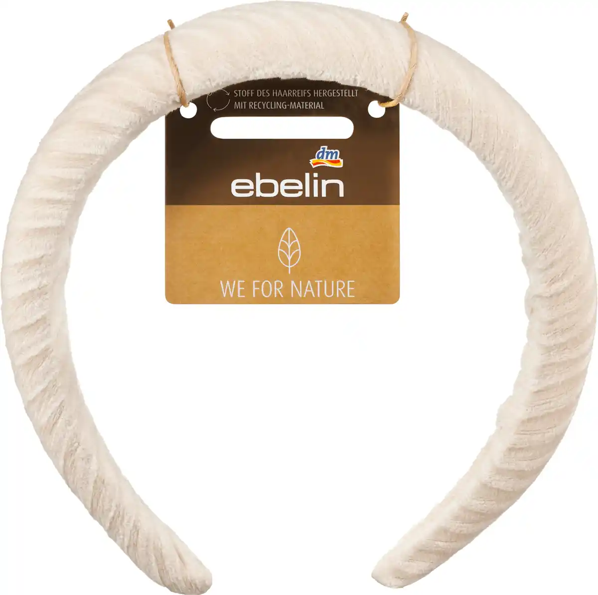 Bild 1 von ebelin Haarreif gepolstert recycelt beige
