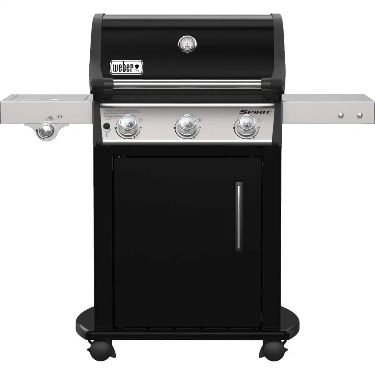 Bild 1 von Weber Gasgrill Spirit E-325 GBS mit 3 Brennern und Seitenbrenner Schwarz