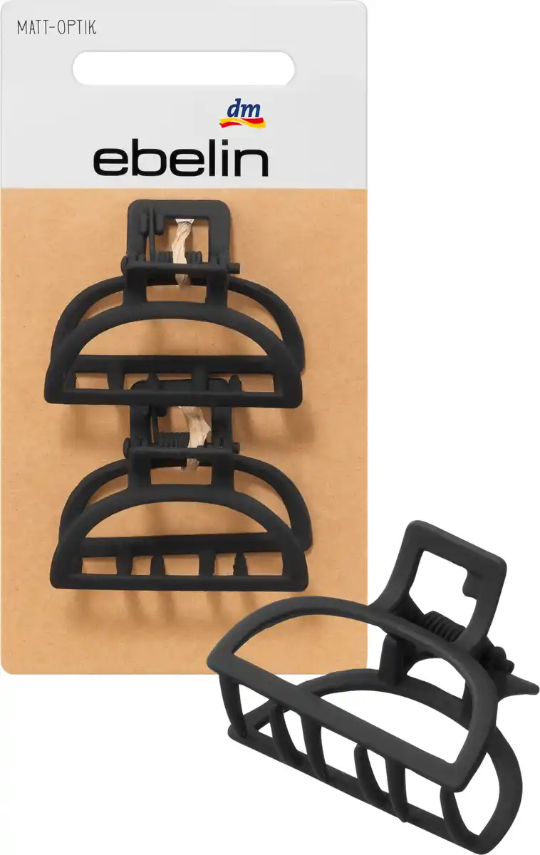 Bild 1 von ebelin Haarklammern aus Metall / mit Cut-Out