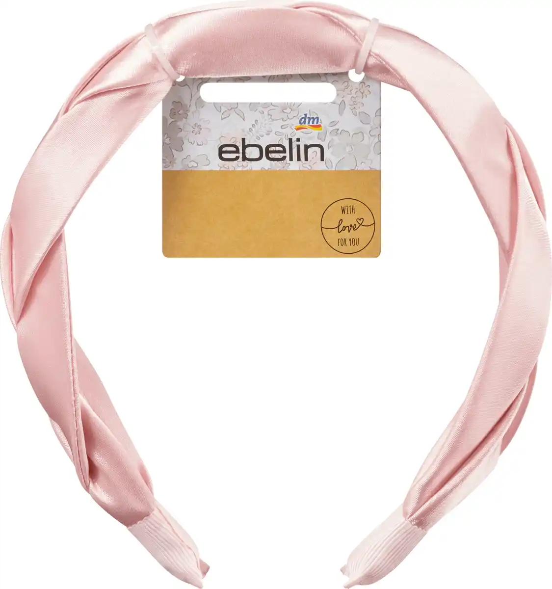Bild 1 von ebelin Haarreif geflochten rosa