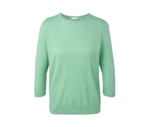 Bild 1 von Feinstrickpullover mit Seide, hellgrün
