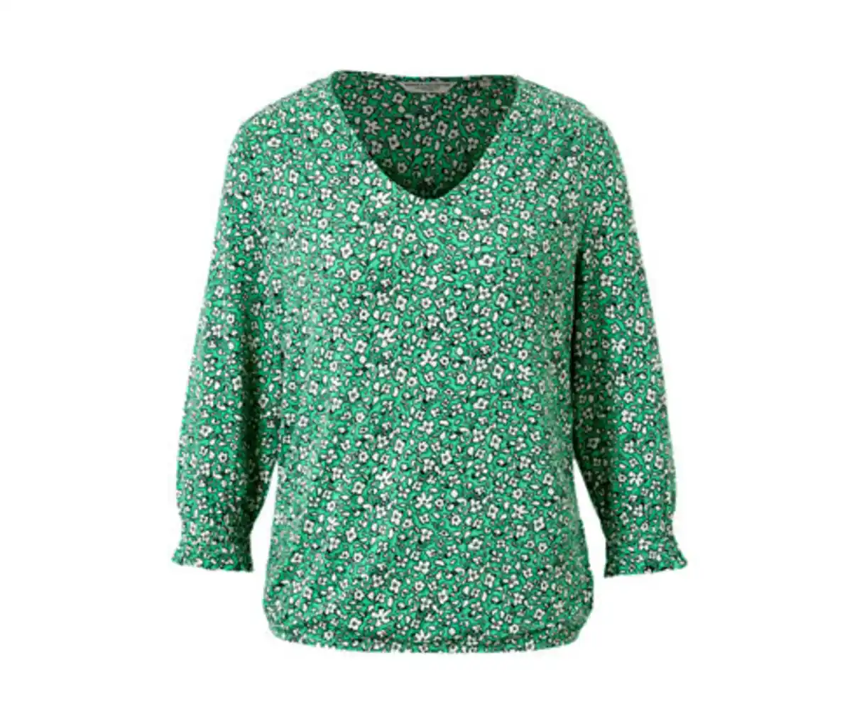 Bild 1 von Bedrucktes Blusenshirt, grün