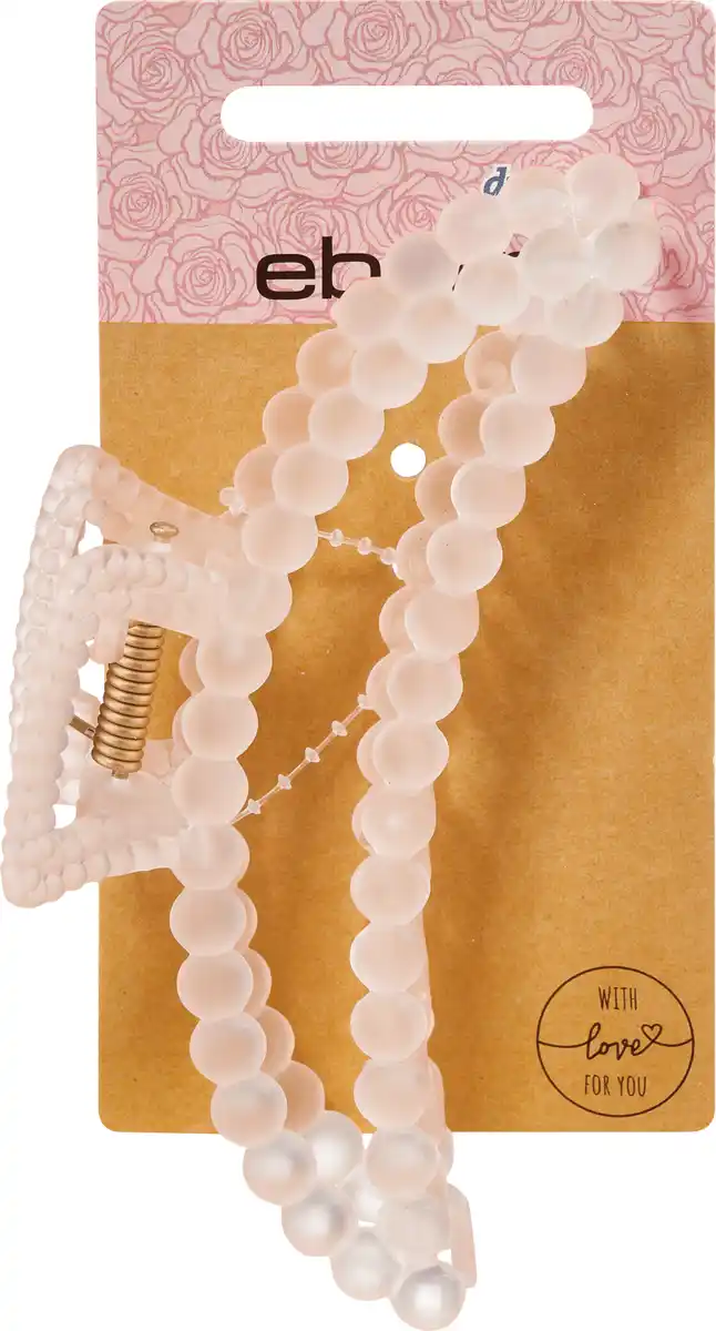 Bild 1 von ebelin Haarklammer Bubbleoptik rosa