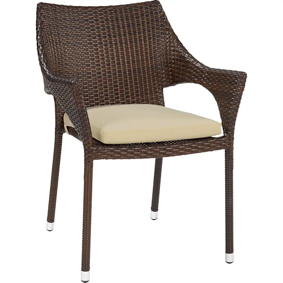 Bild 1 von Stapelstuhl Davenport Braun Polyrattan