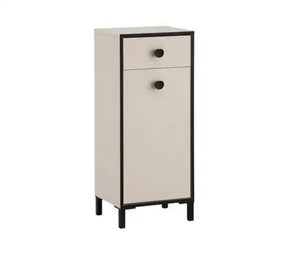 Bild 1 von Highboard »Edda« 1 Tür und 1 Schublade, cremebeige