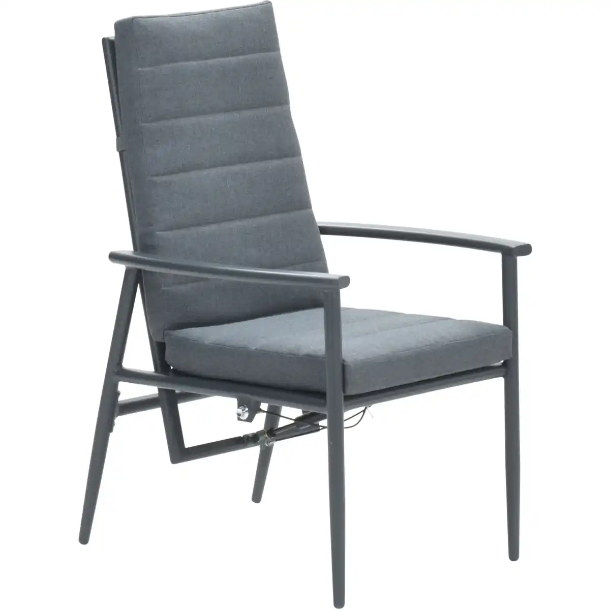 Bild 3 von Garden Impressions Gartenstuhl Biola Verstellbar 74,5 x 63 x 103 cm Grau-Mystic