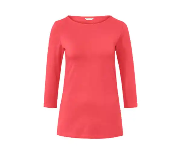 Bild 1 von Shirt mit 3/4-Arm, koralle