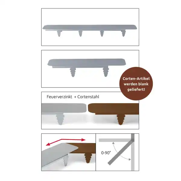 Bild 4 von Bellissa Rasenkante Mähroboter Verz. 2er Set 6,5x43,7x12 cm