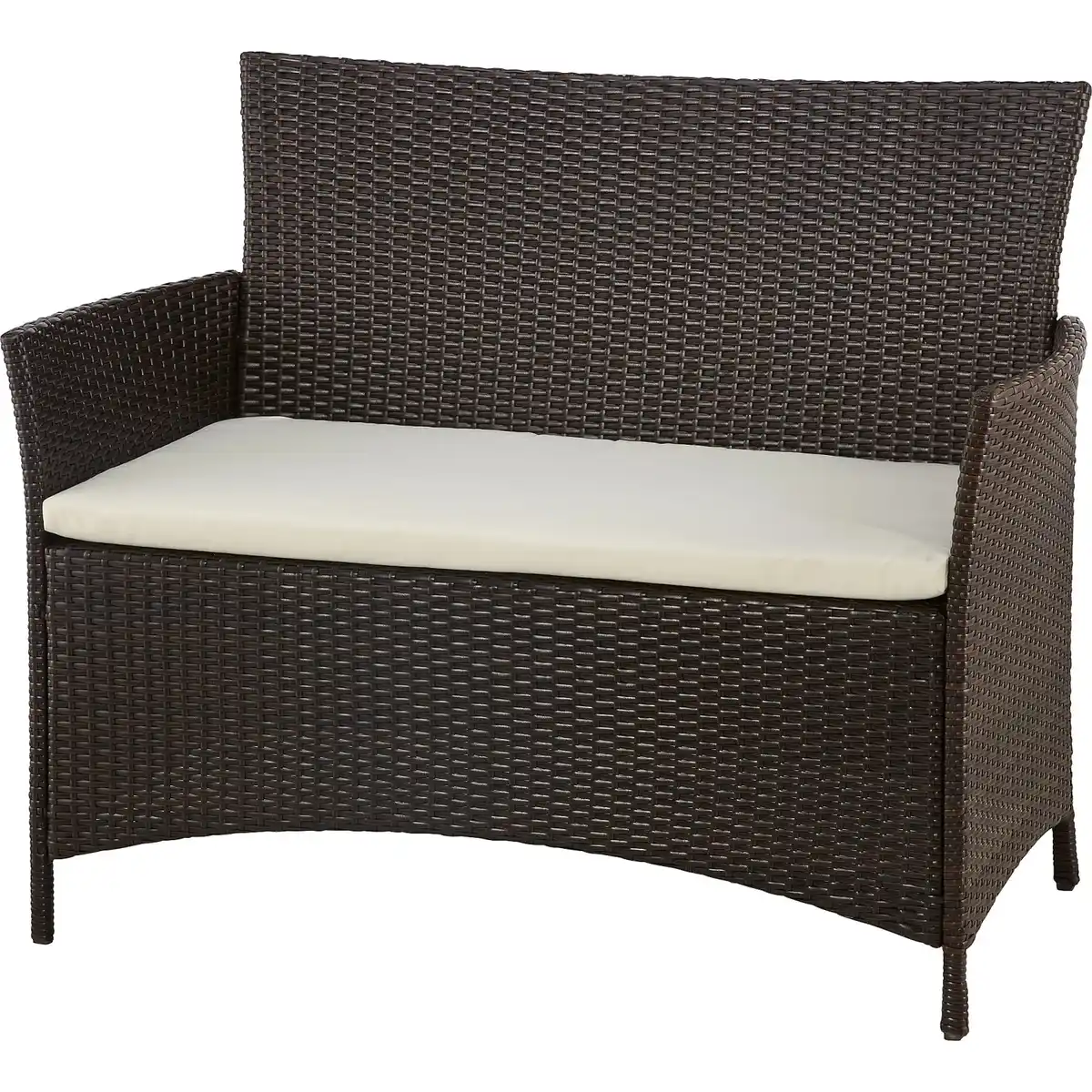 Bild 2 von Gartenmöbel-Set Canera 4-teilig Polyrattan Braun