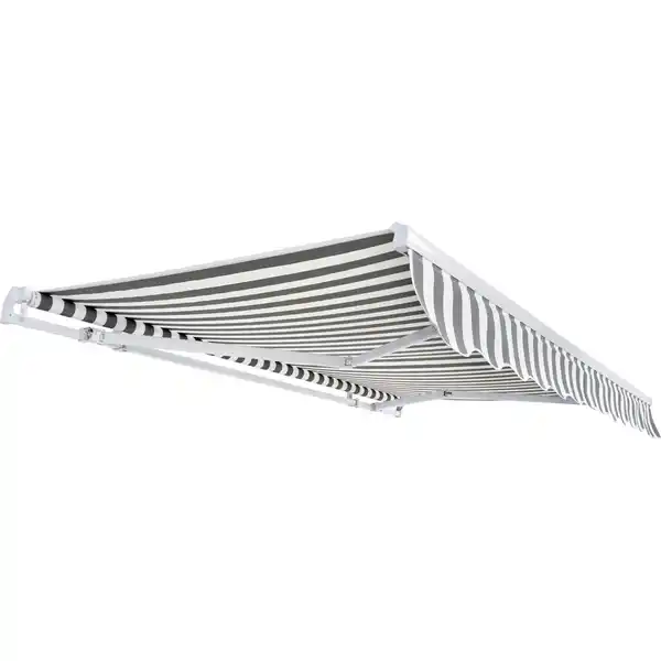Bild 2 von Gelenkarmmarkise Aventura Solar-LED 3x2m Grau-Weiß