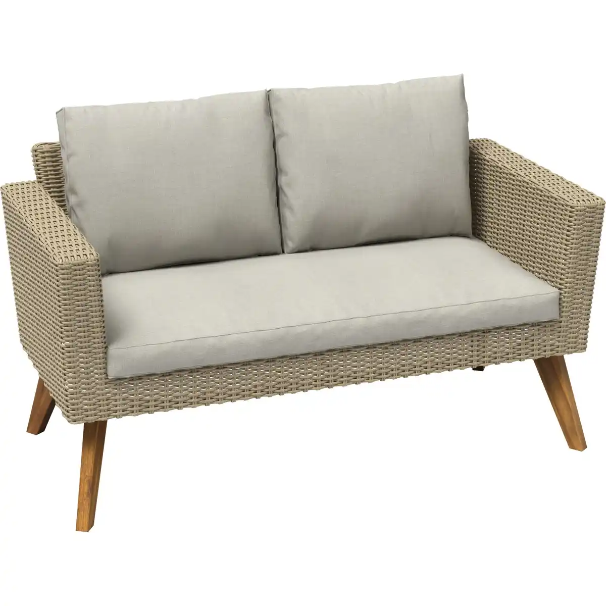 Bild 3 von Sofa-Lounge-Set Borup 4-teilig Wicker Beige