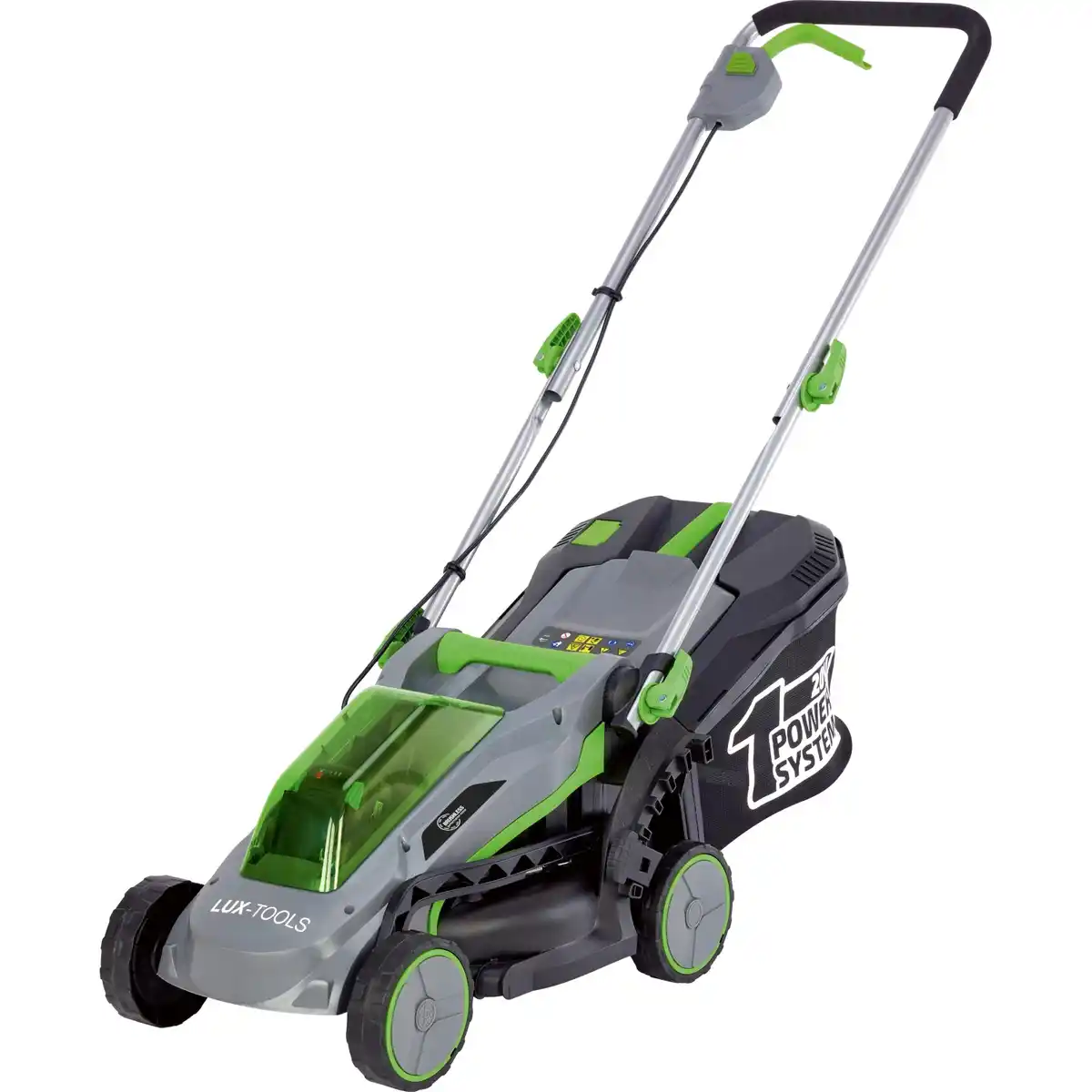 Bild 1 von LUX-TOOLS 20 V Akku-Rasenmäher 1 PowerSystem A-RM-1x20/33 Set A 1 x 20 V Akku