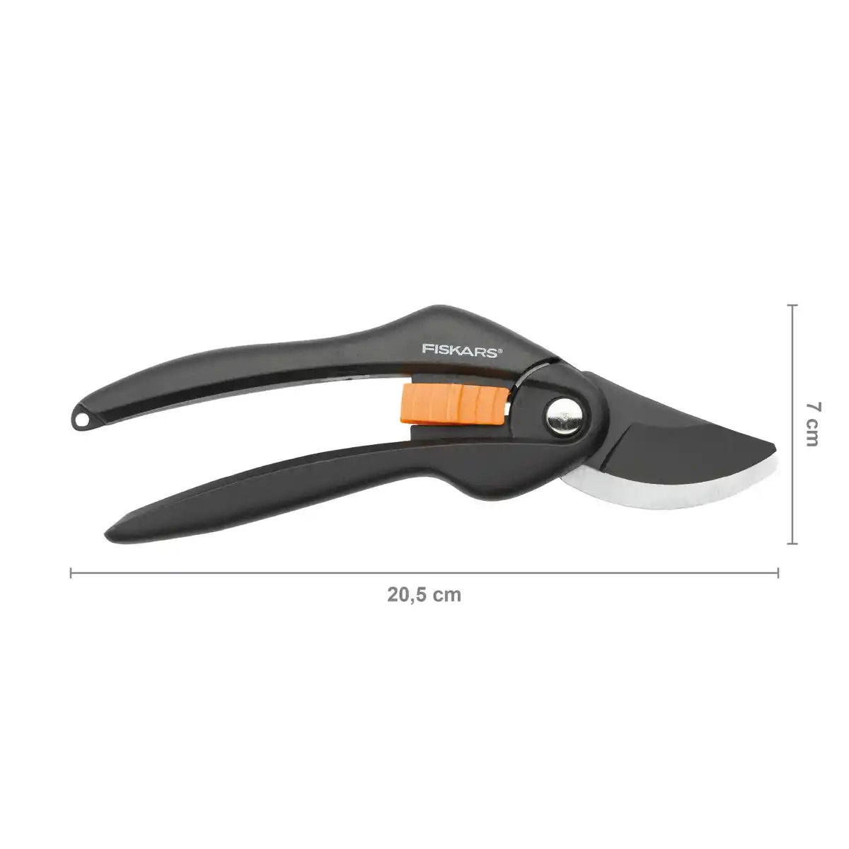 Bild 3 von Fiskars Bypass-Gartenschere SingleStep P26 20 cm