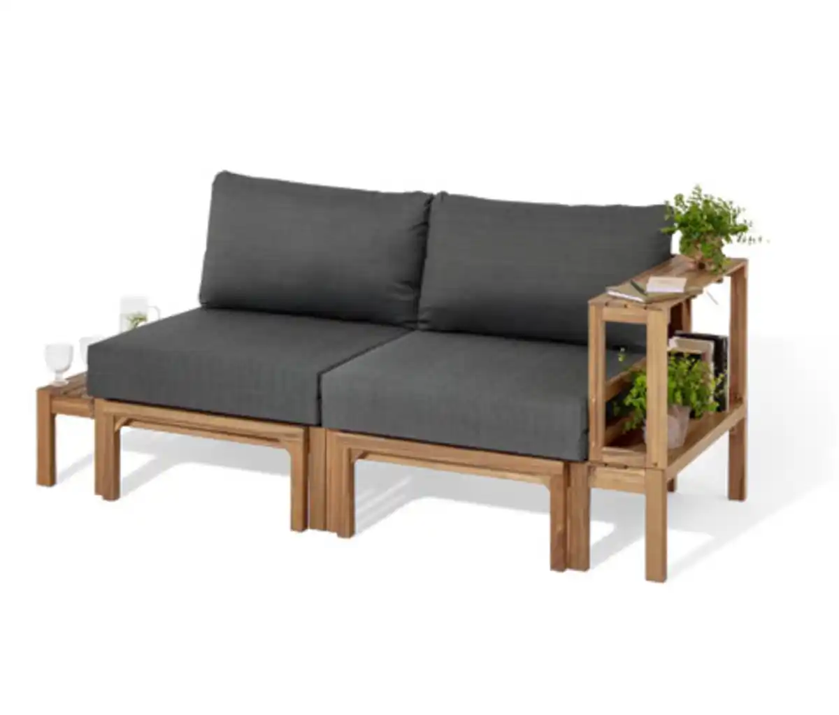 Bild 1 von Flexible Lounge-Ecke »Tinus« mit ausziehbaren Fußlehnen